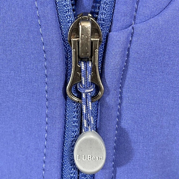 LL BEAN Women’s Pathfinder Soft Shell Jacket Blue Size S - Picture 7 of 9